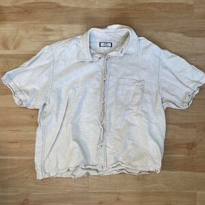 Old Navy Cream Men's Shirt